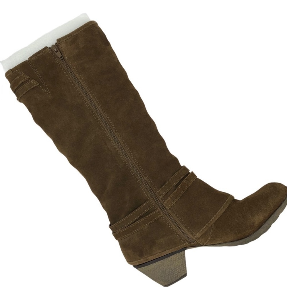 Crown Vintage Bessie Boots Brown Suede – NEW size 7.5 - Picture 7 of 10